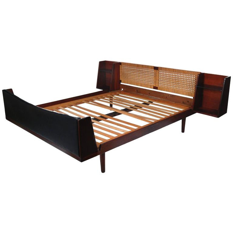 Saturday Feature: 1960s Danish Hans J. Wegner Teak GETAMA Bed