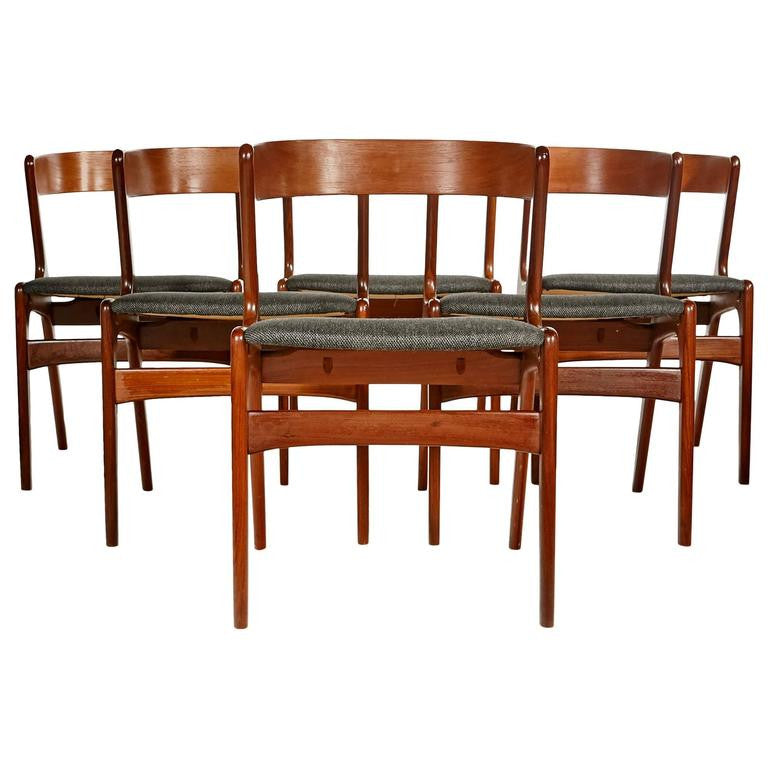 Starting the New Year with Vintage Danish Kai Kristiansen Chairs!