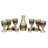 Gordon & Jane Martz for Marshall Studios Beverage Set, 13 Pieces