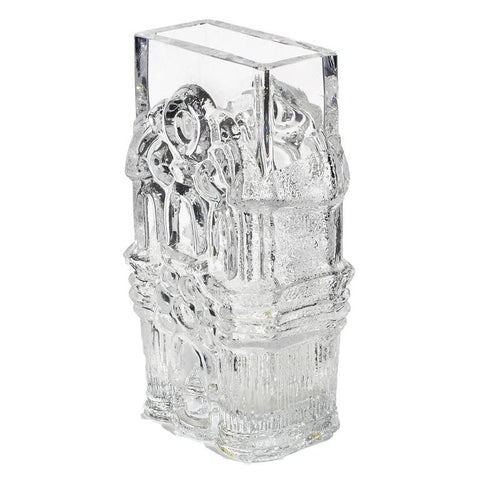 Royal Krona Skruf Swedish Glass Vase, 1970s