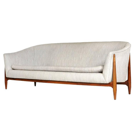 1950s Danish Floating Sofa in the Manner of Nanna Ditzel