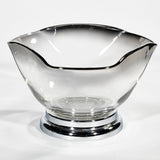 Mid 20th Century Modern Silver Fade Serving Bowl Set, Ten Pieces
