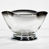 Mid 20th Century Modern Silver Fade Serving Bowl Set, Ten Pieces