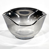 Mid 20th Century Modern Silver Fade Serving Bowl Set, Ten Pieces
