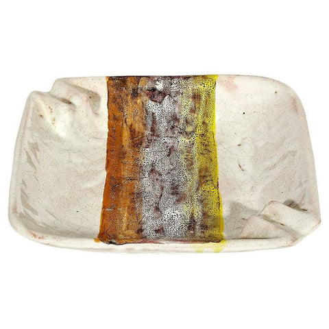Raymor Italy Ceramic Hand Painted Ashtray