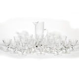 1950s Cambridge Glass Co "Star" Beverage Set of 19 Pieces