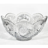 Heisey Glass Co. Glass Punch Bowl Set, 16 Pieces