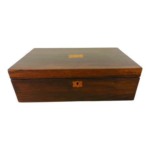 Antique Rosewood Tabletop Writing Desk