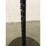 Art Deco Leather Wrapped Floor Lamp