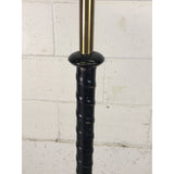 Art Deco Leather Wrapped Floor Lamp