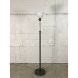 Art Deco Leather Wrapped Floor Lamp