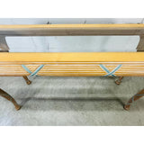 Casa Stradivari Hand Carved Banded Sheaths of Wheat Console Table