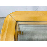 Casa Stradivari Hand Carved Banded Sheaths of Wheat Console Table