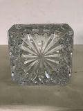 Vintage Square Crystal Glass Decanter