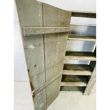 New England Farmhouse Antique Rustic Cupboard