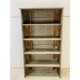 New England Farmhouse Antique Rustic Cupboard