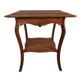 Square Quarter Sawn Oak Plant Stand