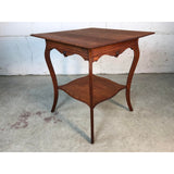 Square Quarter Sawn Oak Plant Stand