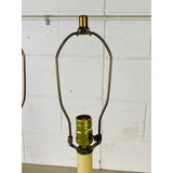 Vintage 1960s Brass Table Lamps, Pair