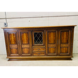 Vintage 1960s Custom Swiss Dry Bar Buffet Credenza