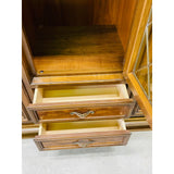 Vintage 1960s Custom Swiss Dry Bar Buffet Credenza