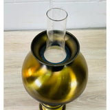 Vintage 1960s Small Brushed Brass Table Lamp
