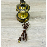 Vintage 1960s Small Brushed Brass Table Lamp