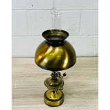 Vintage 1960s Small Brushed Brass Table Lamp