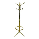Vintage Tall Maple Wood Coat Rack