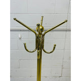 Vintage Tall Maple Wood Coat Rack
