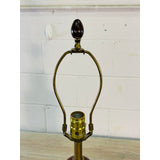 Vintage Frederick Cooper Asian-Style Wood Table Lamps, Pair