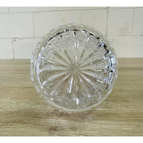 Vintage Tall Crystal Round Glass Decanter