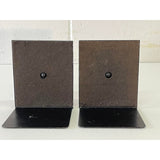 Vintage 1960s Copper Monogrammed Bookends