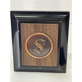 Vintage 1960s Copper Monogrammed Bookends