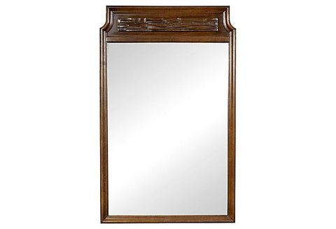 1960s Thomasville Brutalist Style Mirror