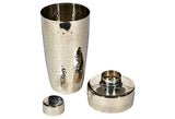 1960s Textured Metal Cocktail Shaker