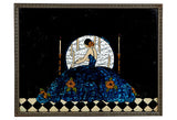 Art Deco Style Lady in Gown