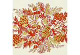 Fruit Painted Handled Serving Tray