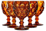 1970s Heisey Brown Glass Stems, Set of 5
