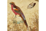 Bird & Butterfly Wicker Serving Tray