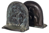 1930s Indian on Horse Bookends, Pair