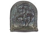 1930s Indian on Horse Bookends, Pair