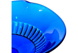 1950s Cobalt Glass Compote