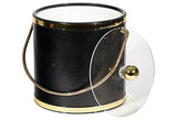 1970s Black & Gilt Ice Bucket