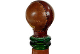 1960s Leather & Glass Decanter