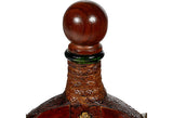1960s Italian Leather Handled Decanter