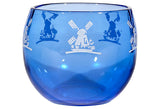 Art Deco Cobalt Cocktail Set, 6-Pcs