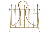 1960s Gilt Atomic Style Magazine Holder