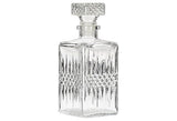 1960s Square Glass Decanter
