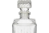 1960s Square Glass Decanter